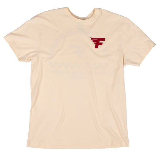 Fasthouse Fast Cycles SS T-Shirt (Medium, Natural)