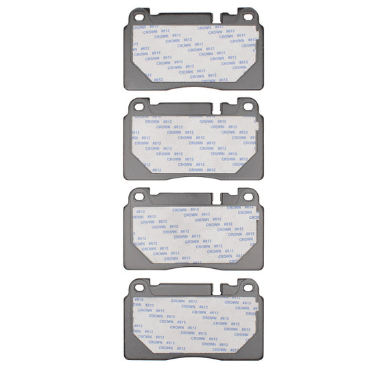Dfc 1600-1663-01 DFC Euro 5000 Ceramic Brake Pads