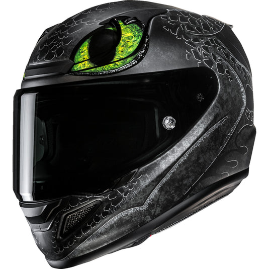 Hjc RPHA 12N Toothless II Helmet (X-Small, Semi-Flat Green (MC-4SF))