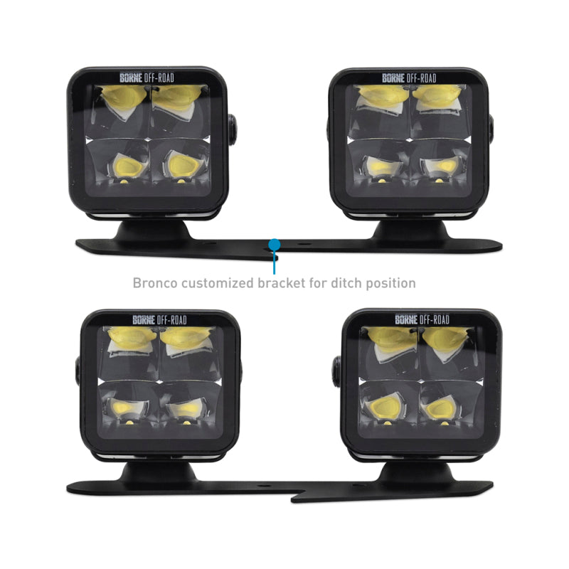 Load image into Gallery viewer, Borne Off-Road BNLT-BR-21-DT4SU BRN Light Pods
