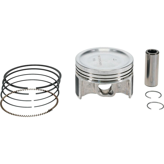 Vertex 24537 Cast Replica Piston Kit - Standard Bore 73.95mm, 9.1:1 Compression