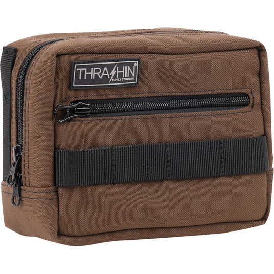 Thrashin Supply Company THB-0006 Handlebar Bag - Brown