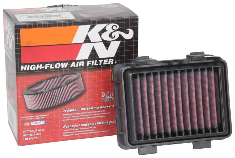Load image into Gallery viewer, K&amp;N Engineering KT-1217 KN Motorcycle Direct Fit Air Filters
