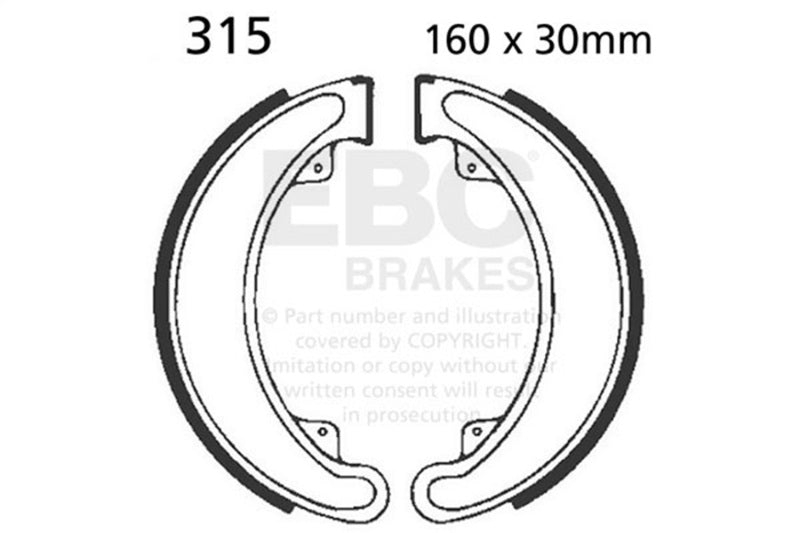 Load image into Gallery viewer, Ebc Powersports 315 EBC FA-SFA-X Brake Pads
