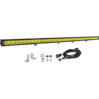 Vision X 9946436 XPL LO Pro LED Light Bar - 9in. - Straight - Yellow Lens