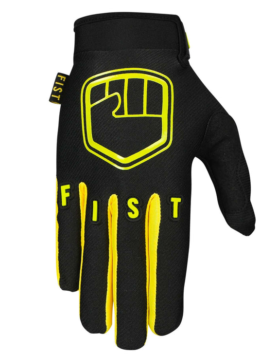Fist Handwear Stocker Fluoro Gloves (Large, Yellow)
