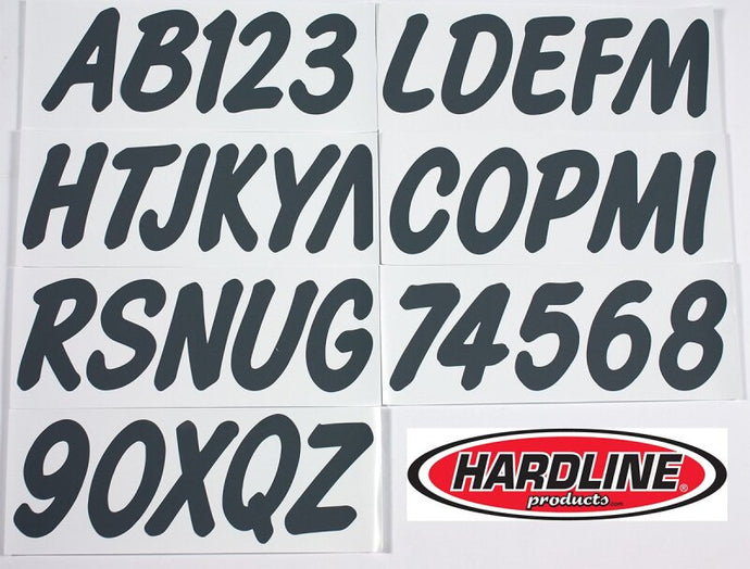 Hardline GRY400EC HRL Registration Letters