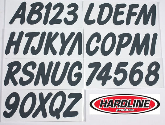 Hardline GRY400EC HRL Registration Letters
