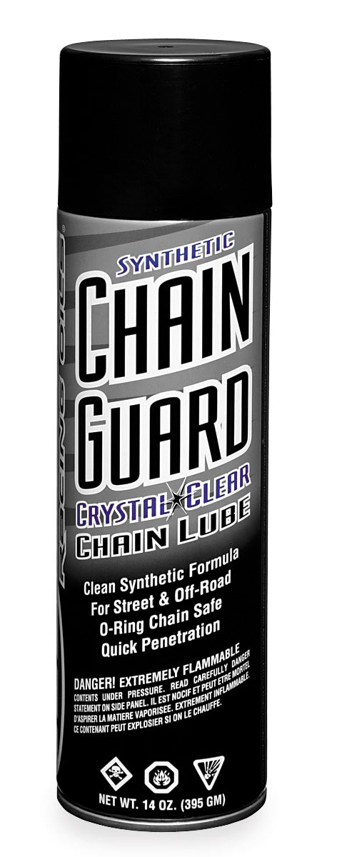 Maxima 77908 100% Synthetic Crystal Clear Chain Guard - 8oz.