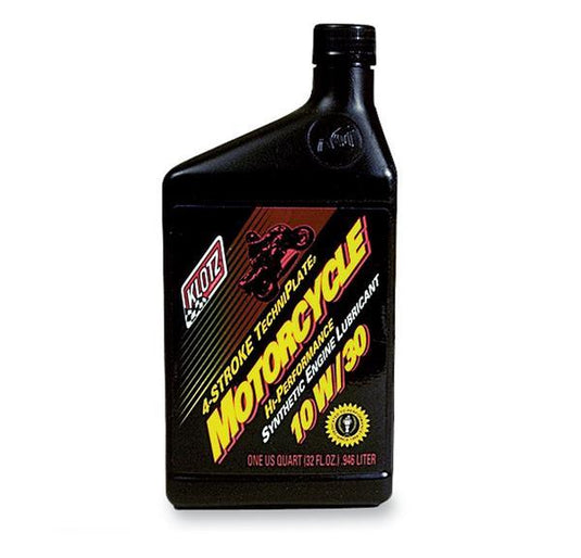 Klotz Oil KL-830 Techniplate Synthetic 4T Oil - 10W30 - 1qt.