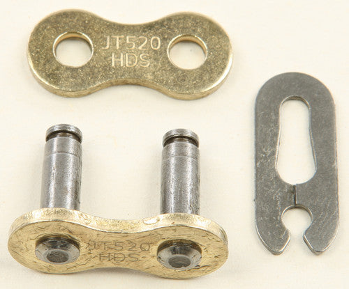 Jt Sprockets JTC520HDSGBSL 520 HDR Chain - Clip M/L Gold