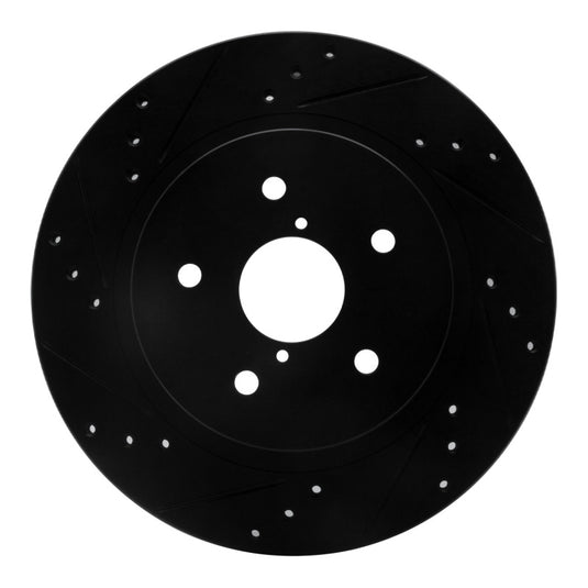 R1 Concepts 633-13028L RNC Brake Rotor - Drill & Slot