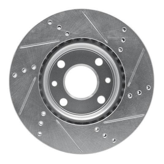 R1 Concepts 631-07002L RNC Brake Rotor - Drill & Slot