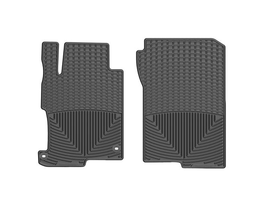 Weathertech W293 WT Rubber Mats - Front - Blk
