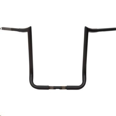 La Choppers LA-7352-18M 1-1/4in. Prime Ape Handlebars - 18in. Rise - Fat Black