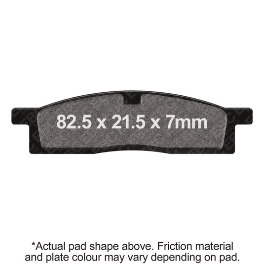 Ebc Powersports FA119R EBC R Sintered Brake Pads