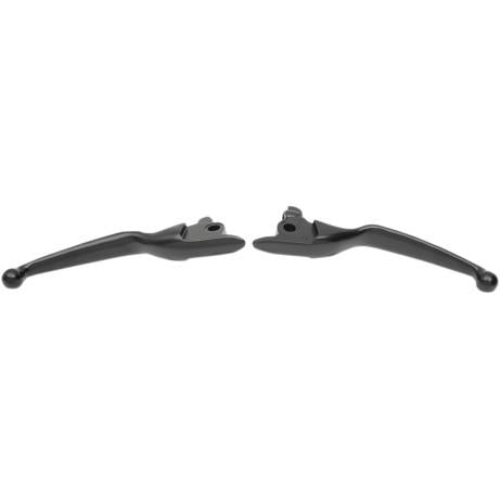 Drag Specialties 0610-1954 Wide Blade Lever Set - Matte Black