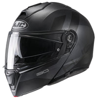 HJC i90 Syrex Snow Helmet with Electric Shield Semi-Flat Black (MC-5SF) Black