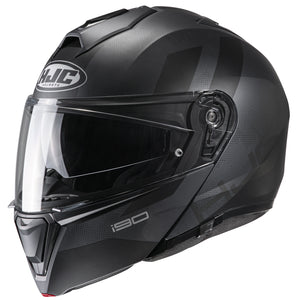HJC i90 Syrex Snow Helmet with Electric Shield Semi-Flat Black (MC-5SF) Black