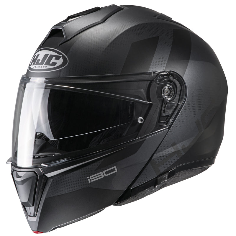 HJC i90 Syrex Snow Helmet with Electric Shield Semi-Flat Black (MC-5SF) Black