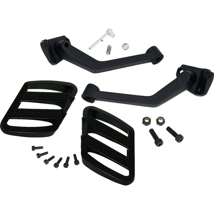 Show Chrome 41-428BK Combat Floorboards - Stealth Black