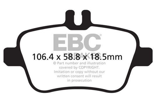 Ebc DP22157 EBC Greenstuff Brake Pad Sets
