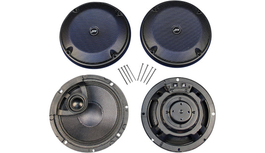 J&M HURK-6582TW-XRP ROKKER XRP 6.58in. Fairing Speaker Kit with Hi-Output PEI Tweeter