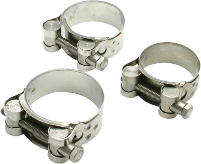 Drc D31-32-360 Stainless Steel Exhaust Clamp - 36mm-39mm