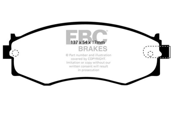 Ebc DP3792C EBC Redstuff Brake Pad Sets