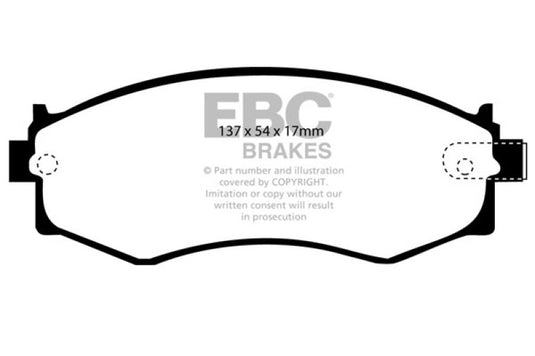 Ebc DP3792C EBC Redstuff Brake Pad Sets