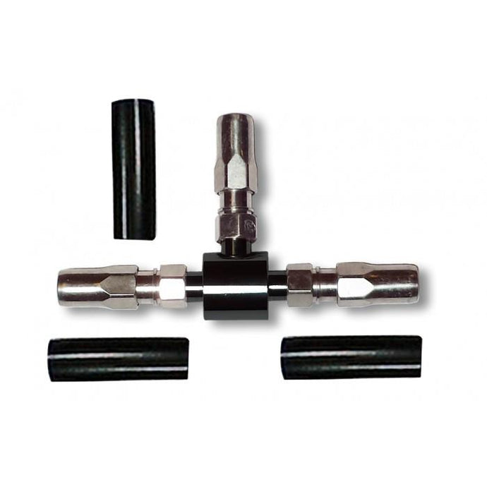 Magnum 493006 Build Your Own Brake Line Tee - Black