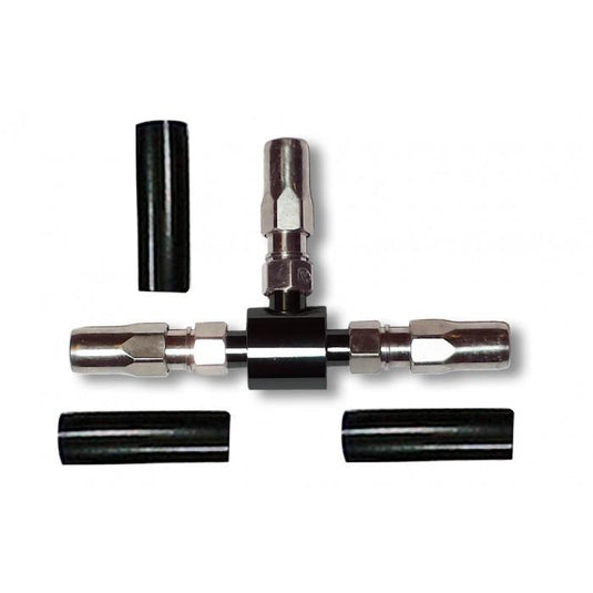 Magnum 493006 Build Your Own Brake Line Tee - Black