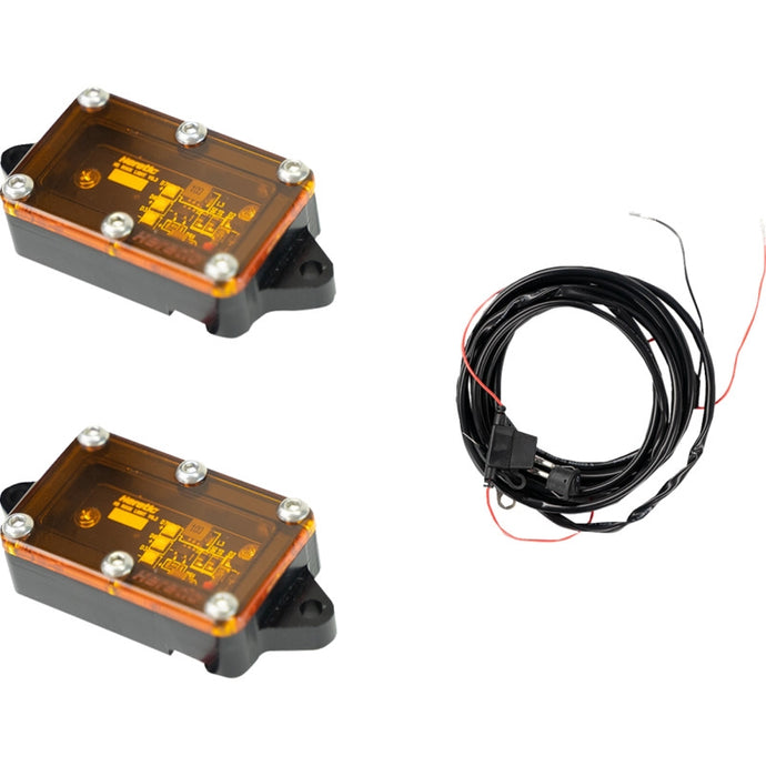 Heretic Studio 70019 LED Rock Lights - 2 Pack - Amber