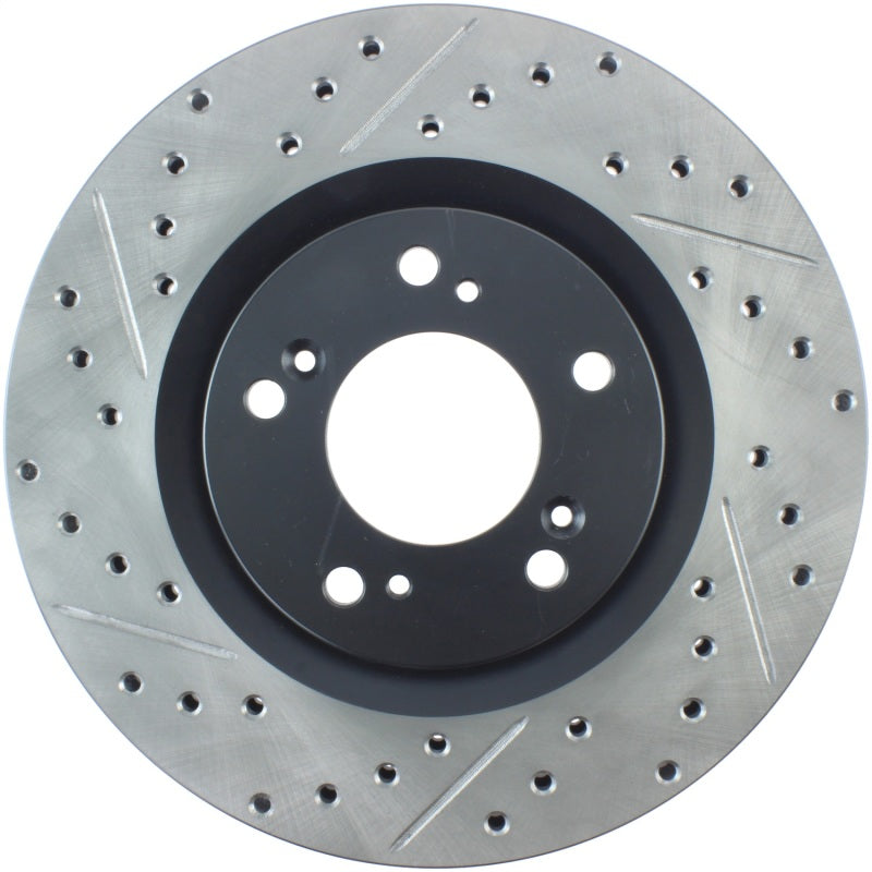 Load image into Gallery viewer, Stoptech 127.40048R ST Slot &amp; Drill Brake Rotors

