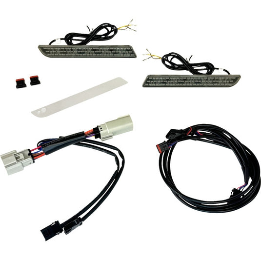 Custom Dynamics CD-TKE-REF-14-S Fender Reflector LED Lights - Smoked