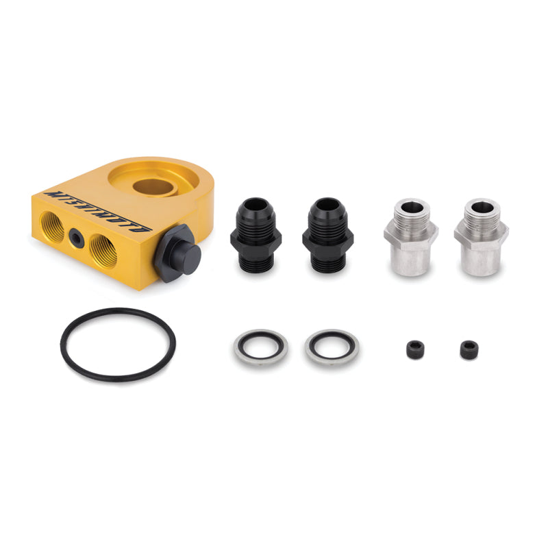 Load image into Gallery viewer, Mishimoto MMOC-U16TBK MM Oil Cooler - Kits - Tstat
