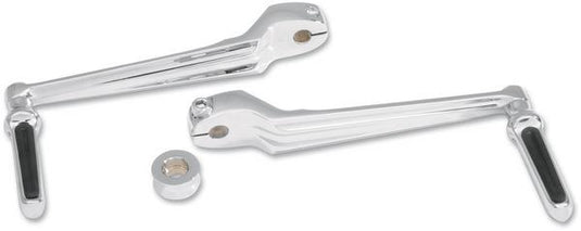 Performance Machine 0034-1081-CH Contour Shift Lever and Spacer - Heel/Toe Shifter - Chrome