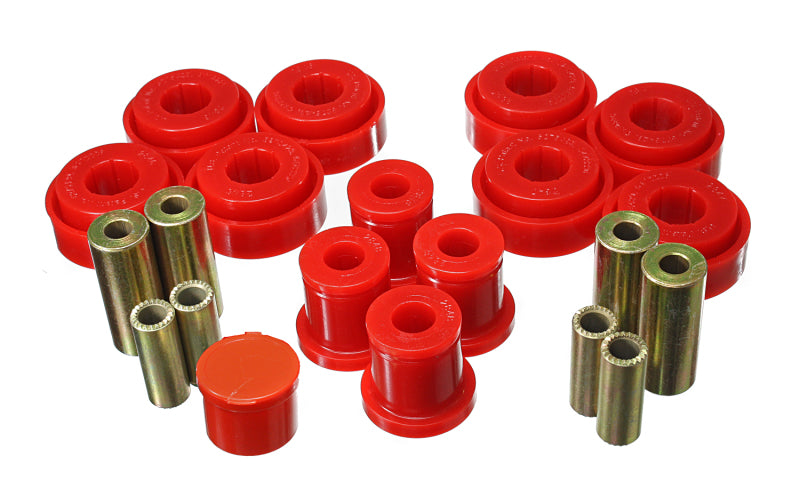 Load image into Gallery viewer, Energy Suspension 5.3140R ES Cntrl Arm Bushings - Red
