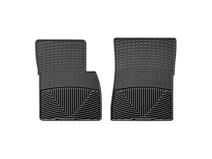 Weathertech W124 WT Rubber Mats - Front - Blk