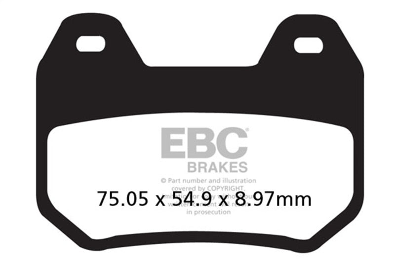 Load image into Gallery viewer, Ebc Powersports FA304HH EBC HH Sintered Brake Pads
