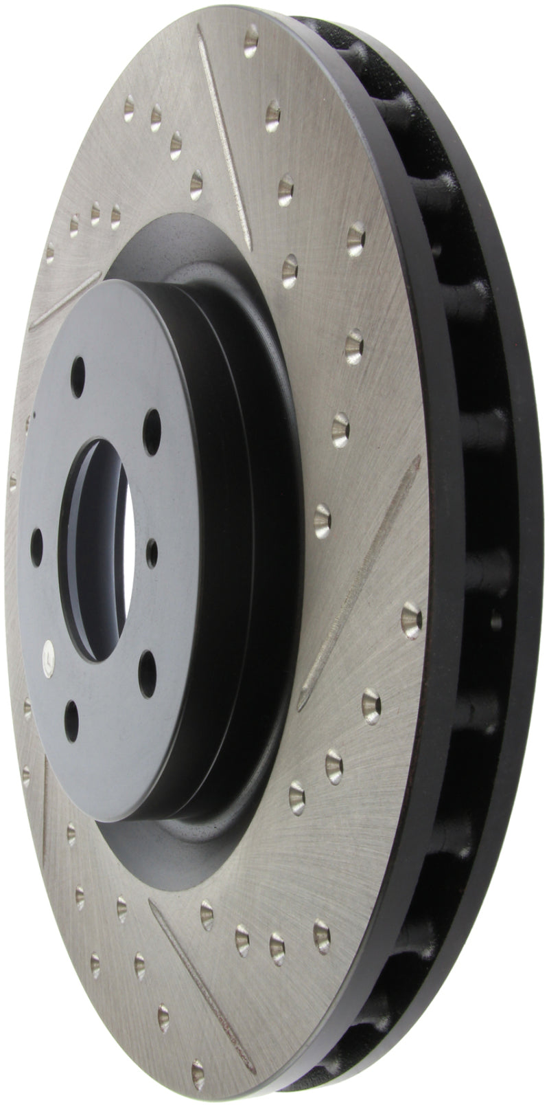 Load image into Gallery viewer, Stoptech 127.42076L ST Slot &amp; Drill Brake Rotors
