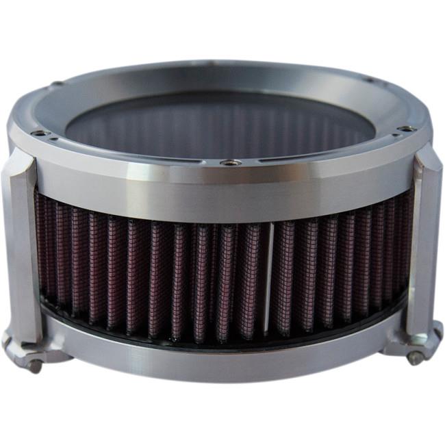 Trask Performance TM-1021R Assault Charge High-Flow Air Cleaner - Raw Machined