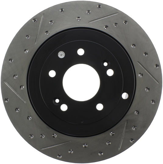 Stoptech 127.51035R ST Slot & Drill Brake Rotors