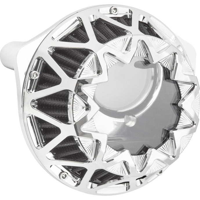 Arlen Ness 600-235 Crossfire Air Cleaner - Chrome