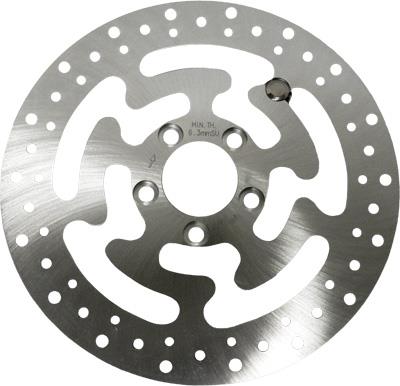 Harddrive 11-069 Touring Rear Brake Rotor - 11.8in. - Stainless