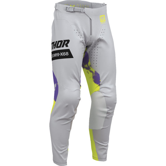 Thor Launchmode Bleach Pants (40, Gray/Acid)