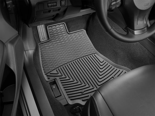 Weathertech W387 WT Rubber Mats - Front - Blk