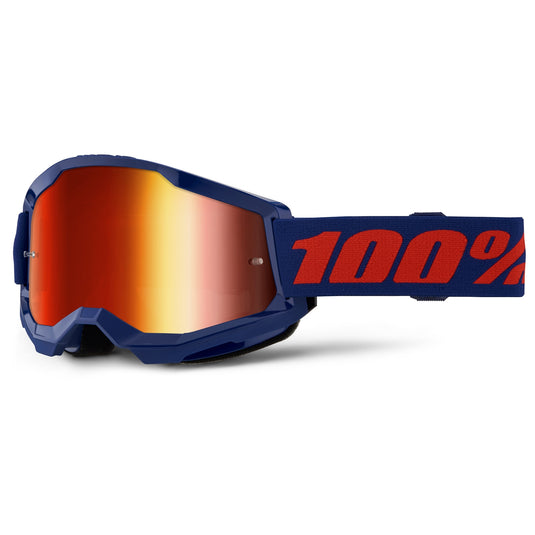 Navy / Mirror Red Lens