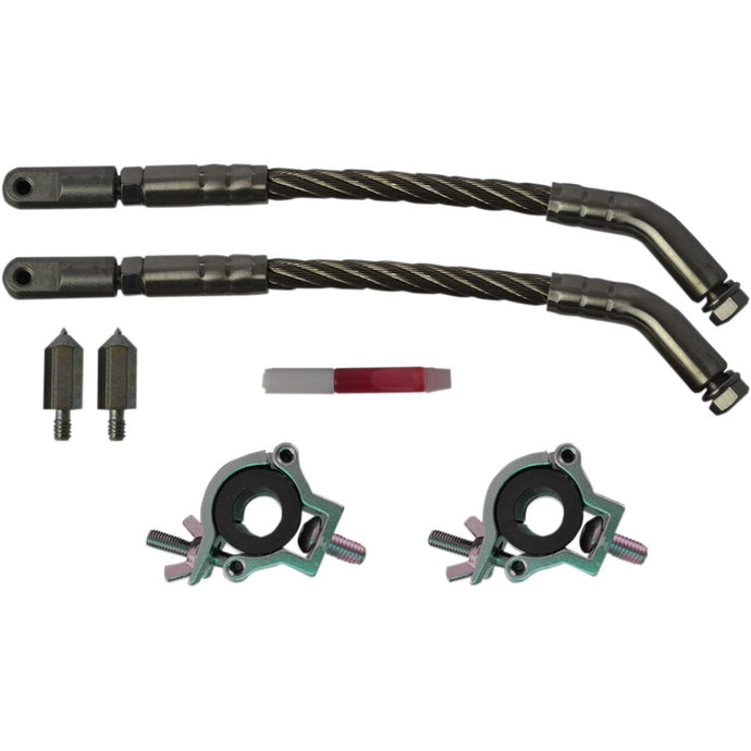 Straightline Performance 185-110 Performance Ice Scratchers with A-Arm Mounts - Long Carbide - 15in.