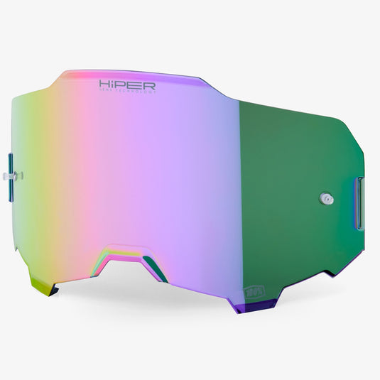 100% Replacement Hiper Lens for Armega/ARmatic Goggles - Injected Hiper Pink Mirror Lens